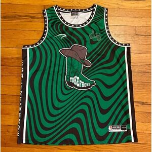 Austin FC Los Verdes TokeFront Basketball‎ Jersey MLS Soccer 420 2XL